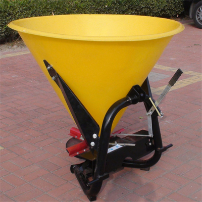 High Efficiency Small Single Disc Fertilizer Spreader Machine With Cosmo Type Stainless Steel