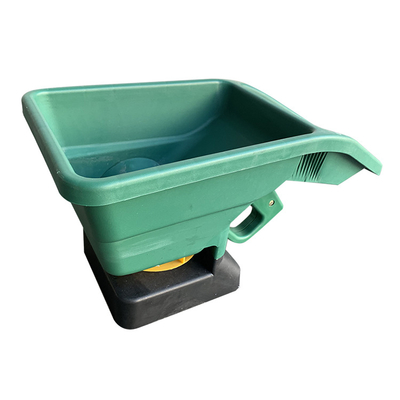 UV Stabilized Handheld Garden Seed Spreader With Mixer And Arm Support