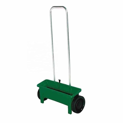 12 Liter Green Lawn Wholesale Garden Lawn Emission Seed Spreader Manual Fertilizer with Spreading Table